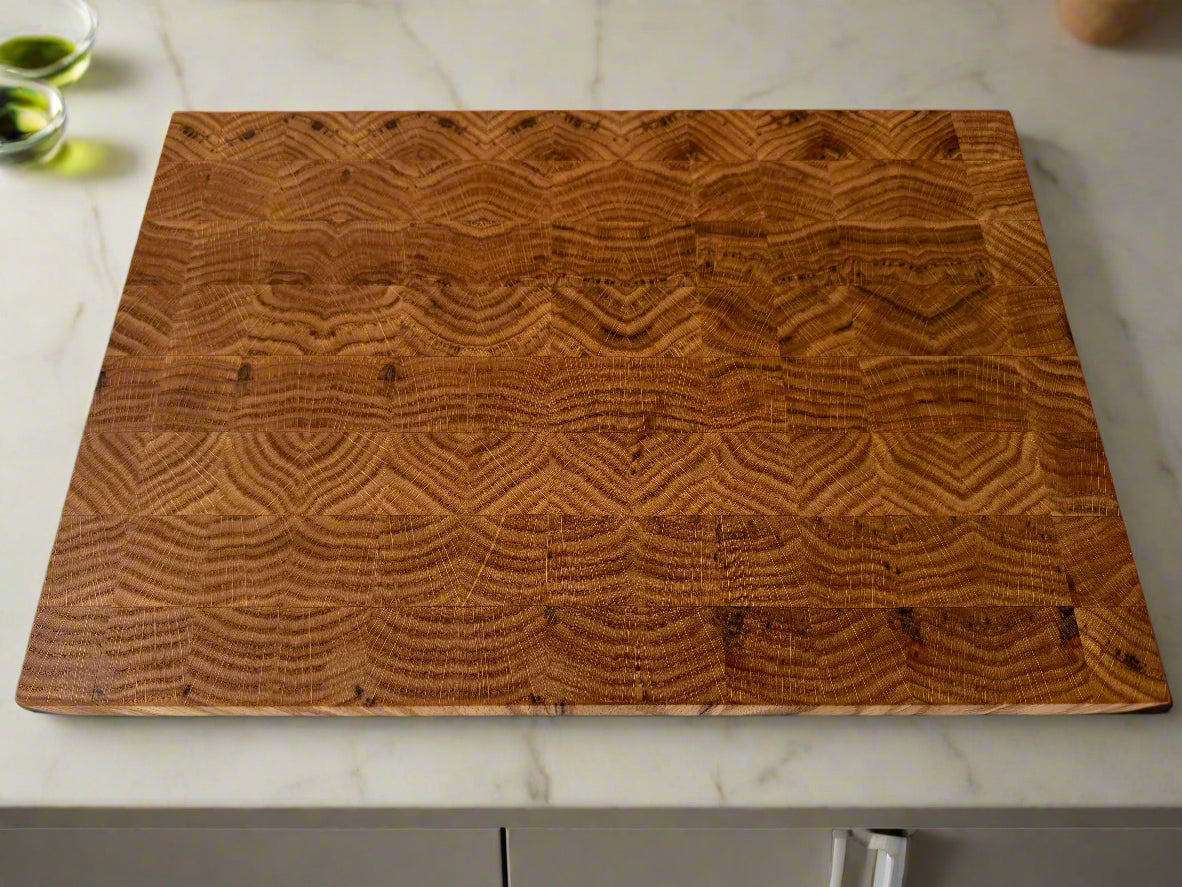 White Oak End-Grain Cutting Board