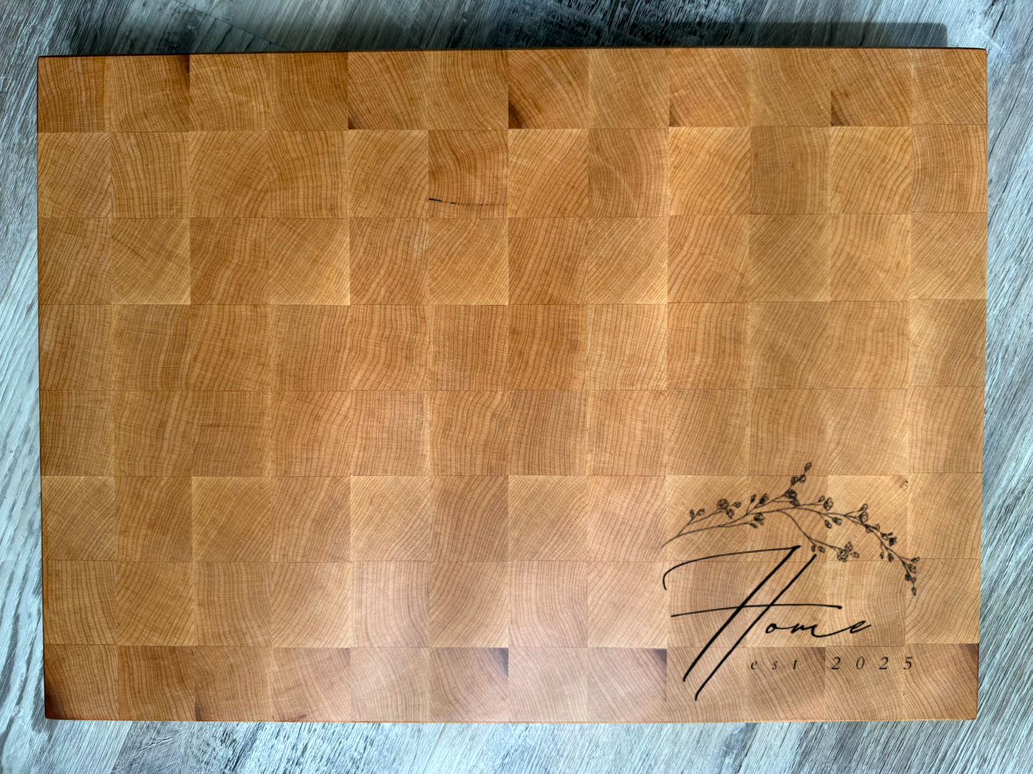 Maple End Grain Cutting Board - Order