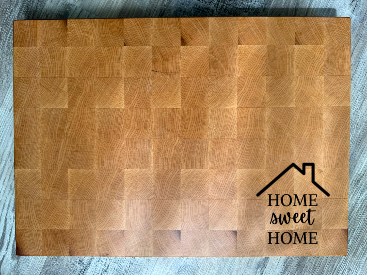 Maple End Grain Cutting Board - Order
