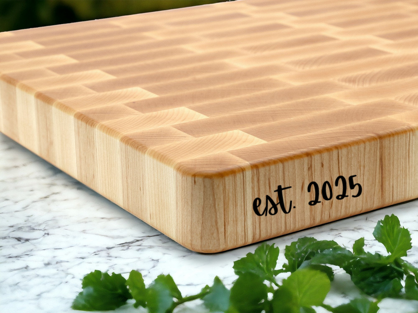 Maple End Grain Cutting Board - Order